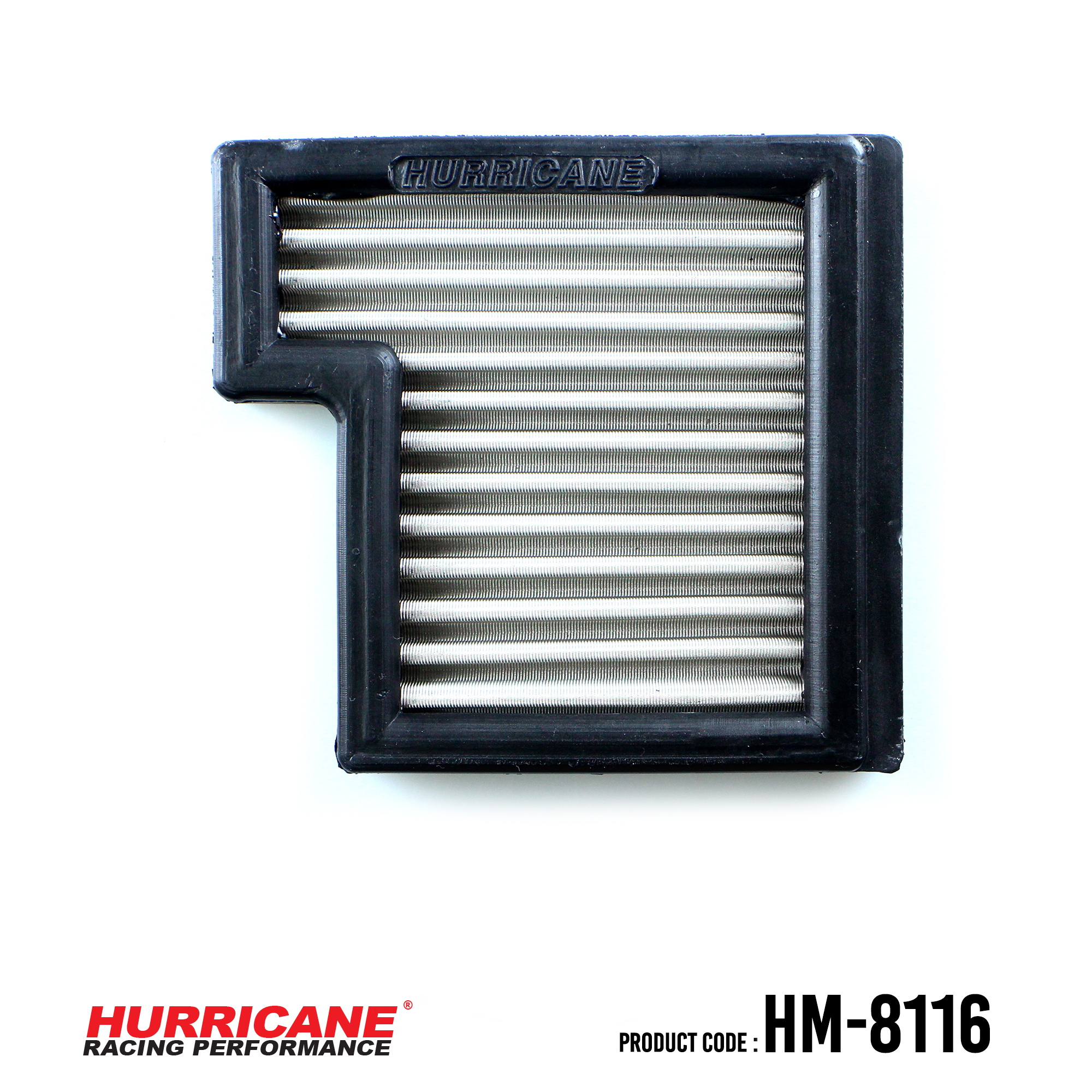HURRICANE STAINLESS STEEL AIR FILTER FOR HM-8116 Yamaha