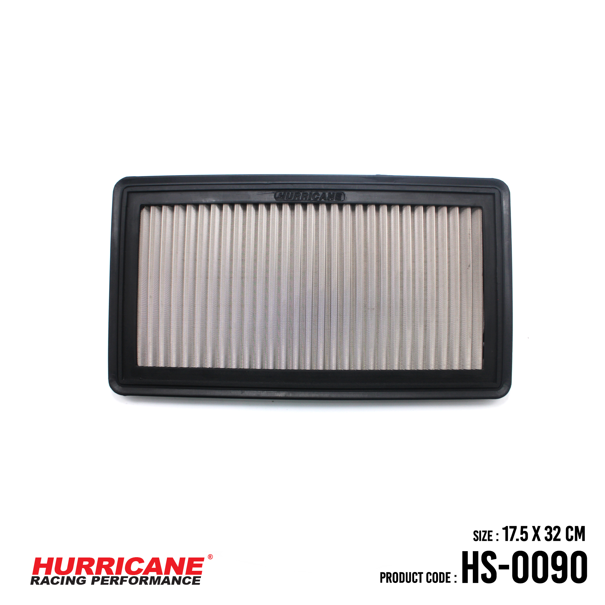 HURRICANE STAINLESS STEEL AIR FILTER FOR HS-0090 Mazda
