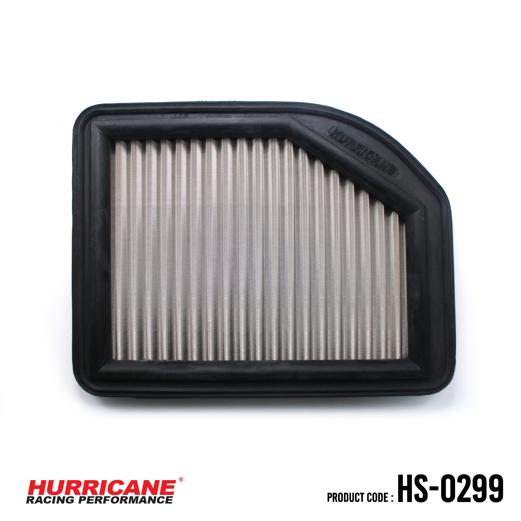 HURRICANE STAINLESS STEEL AIR FILTER FOR HS-0299 Honda