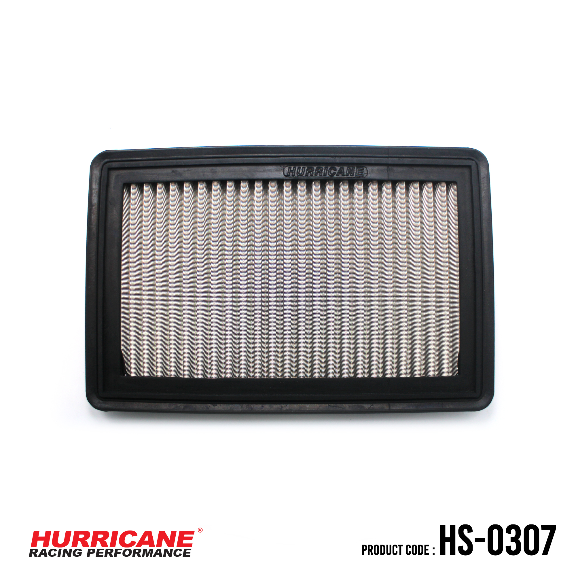 HURRICANE STAINLESS STEEL AIR FILTER FOR HS-0307 Hyundai