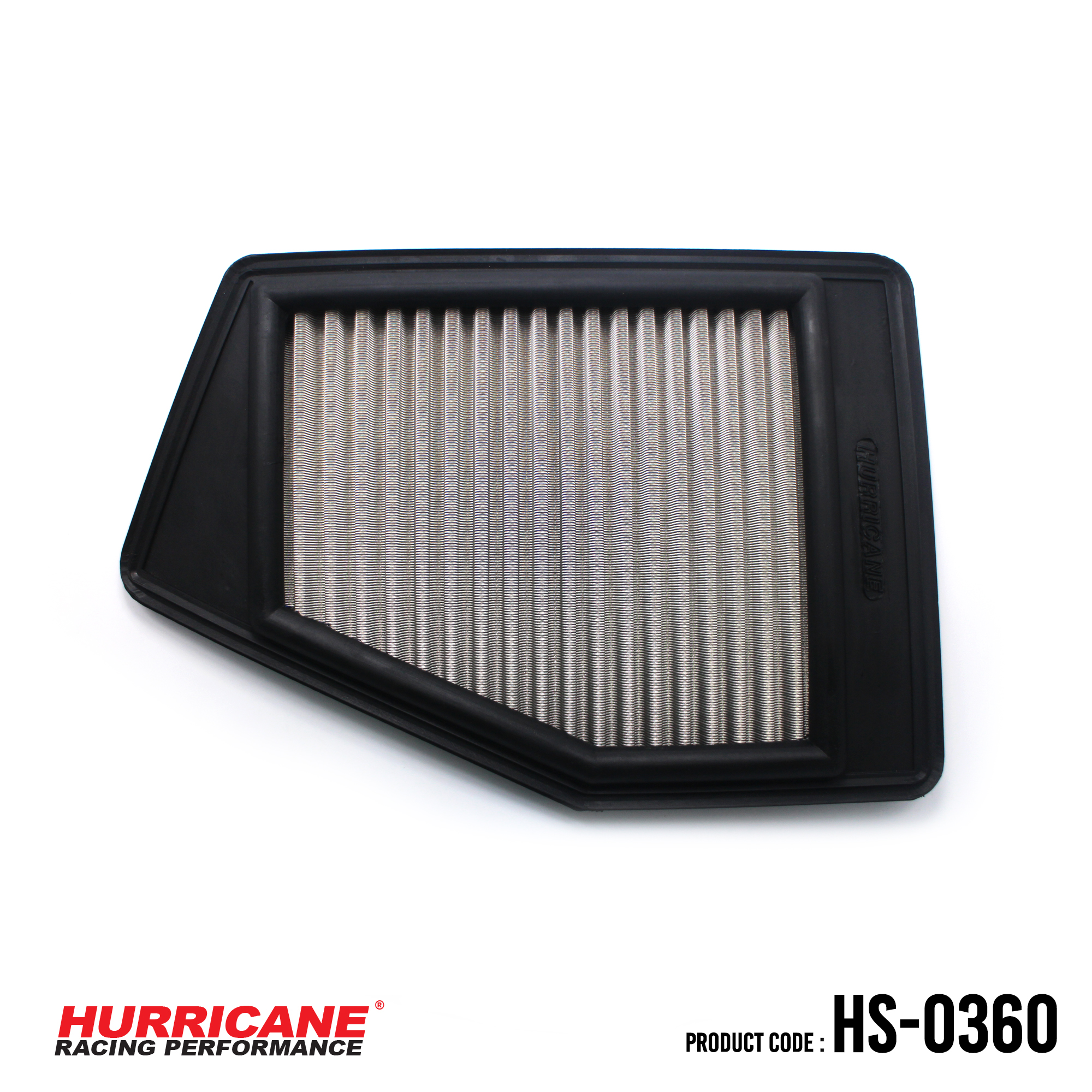 HURRICANE STAINLESS STEEL AIR FILTER FOR HS-0360 Honda