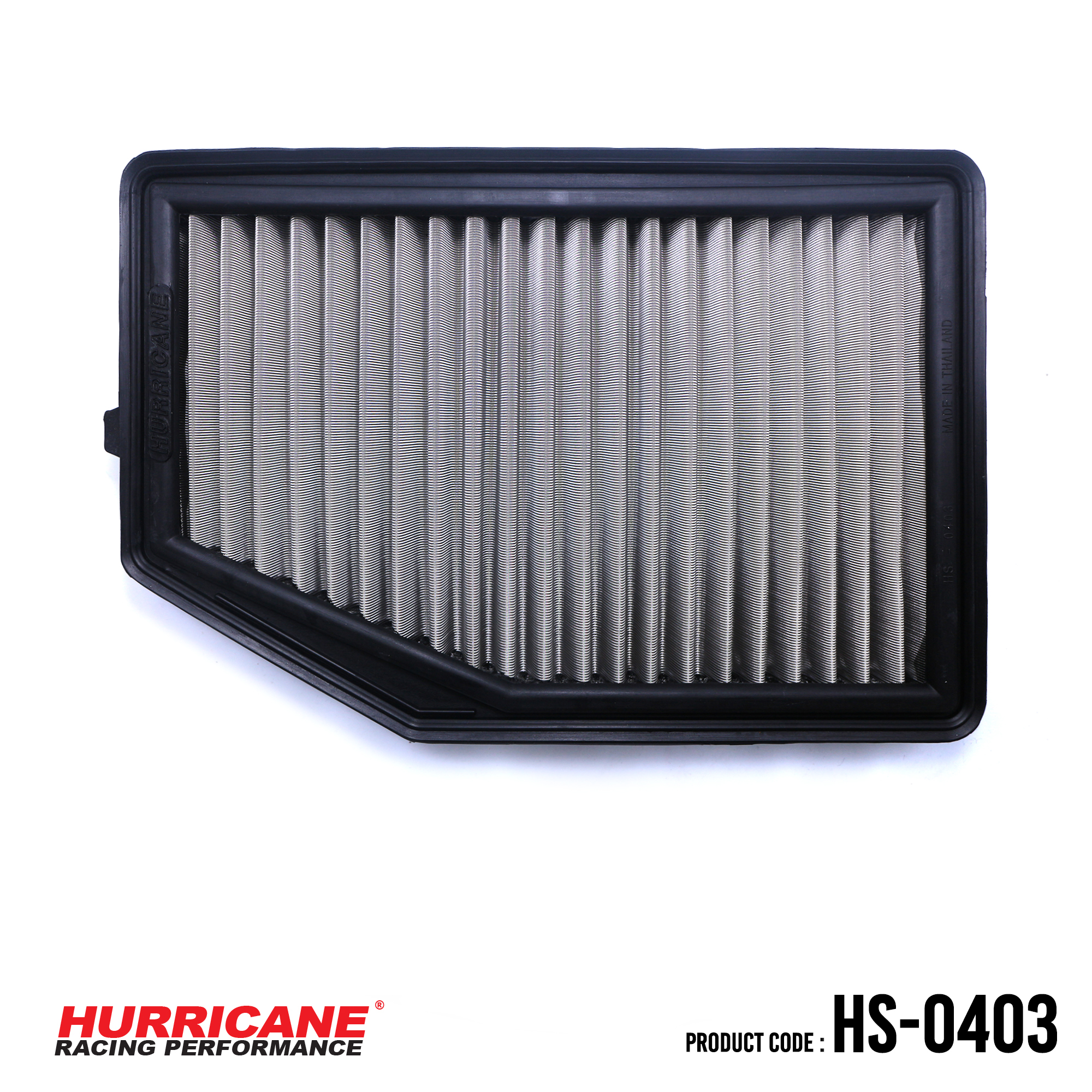 HURRICANE STAINLESS STEEL AIR FILTER FOR HS-0403 Honda