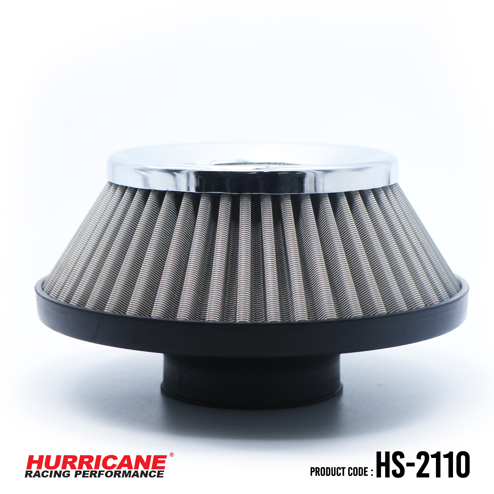 HURRICANE STAINLESS STEEL AIR FILTER FOR HS-2110 กรองเปลือย