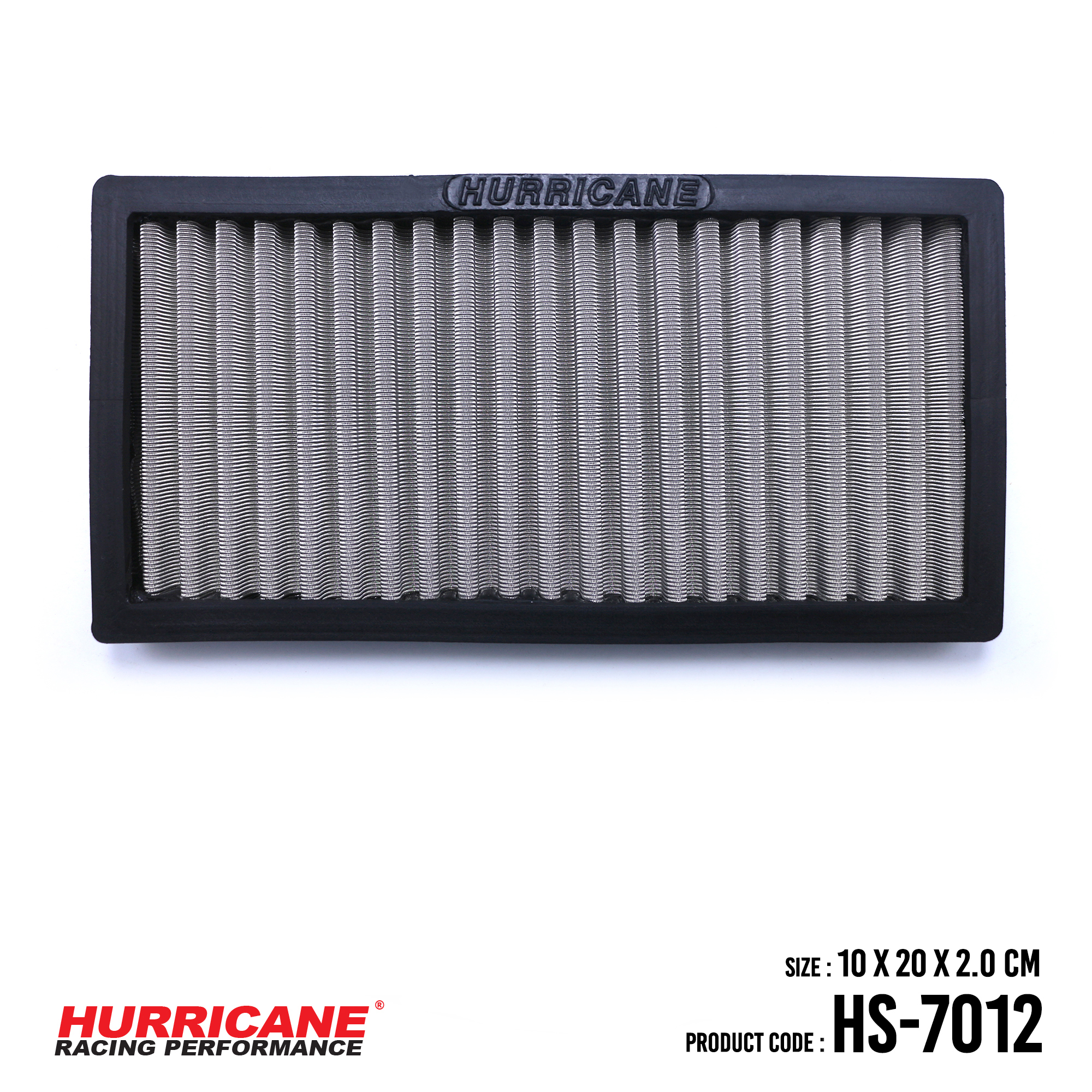 HURRICANE STAINLESS STEEL CABIN AIR FILTER FOR HS-7012 Ssangyong